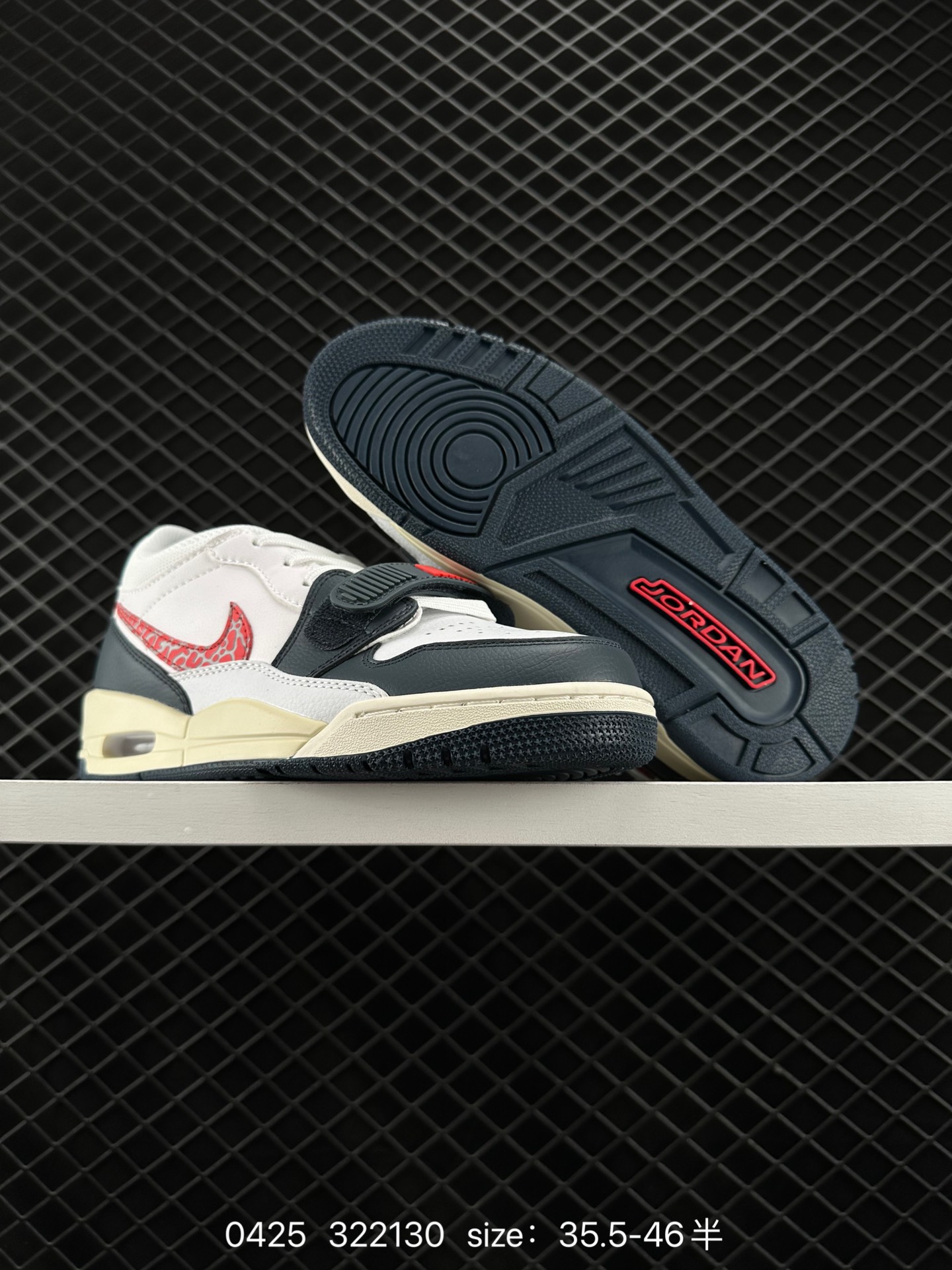 Nike Air Jordan Legacy 312 Low”White/Grey Fog/Blue/Red“